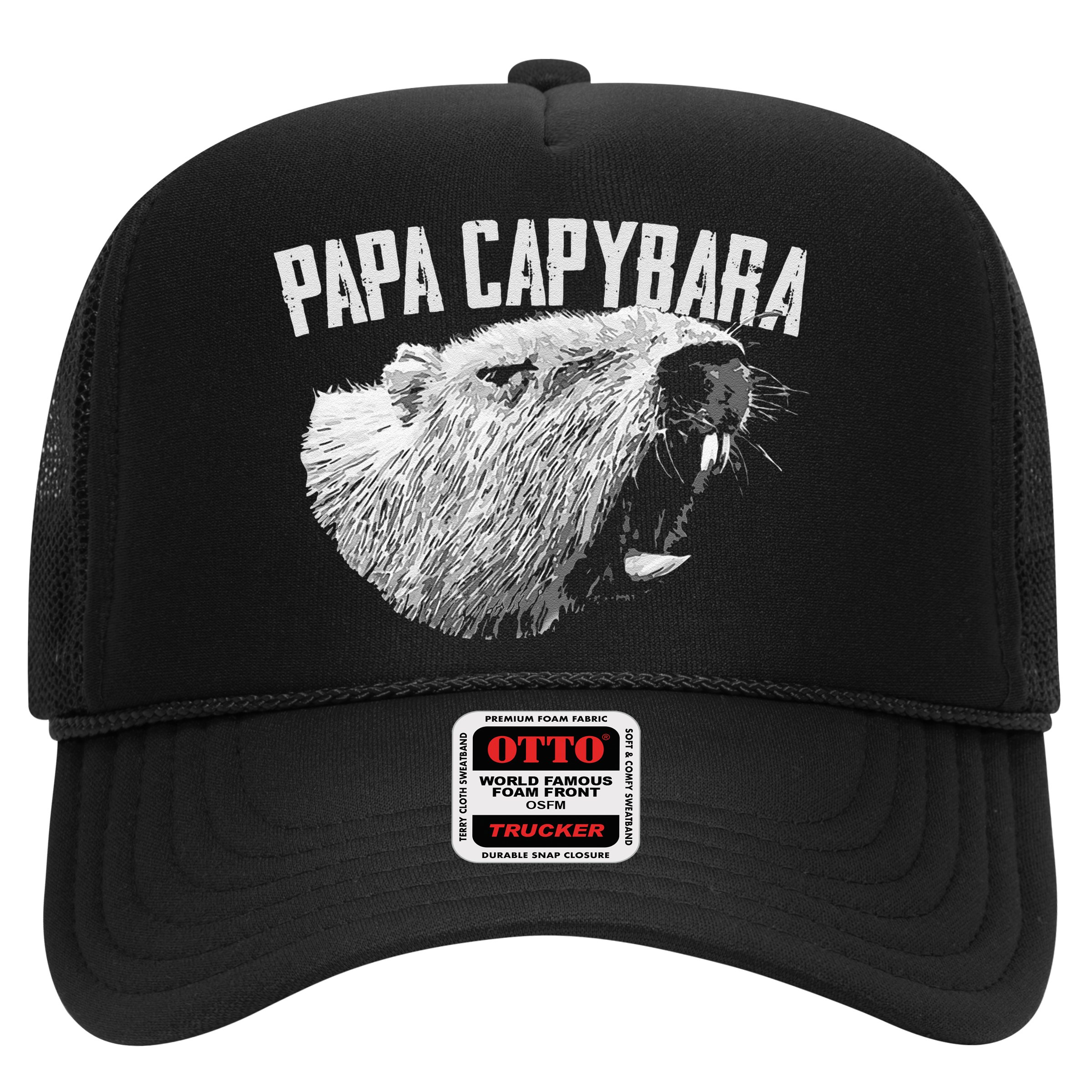 Papa Capybara Father Day Capybara Hat