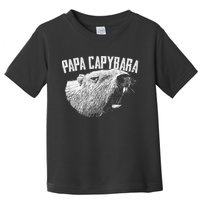 Papa Capybara Father Day Capybara Toddler T-Shirt