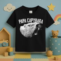 Papa Capybara Father Day Capybara Toddler T-Shirt