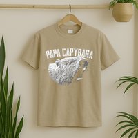 Papa Capybara Father Day Capybara T-Shirt