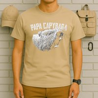 Papa Capybara Father Day Capybara T-Shirt