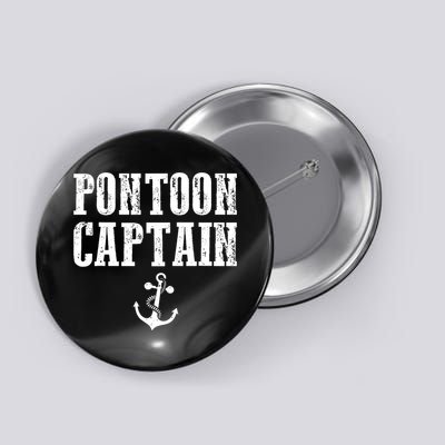 Pontoon Captain Funny Pontoon Button