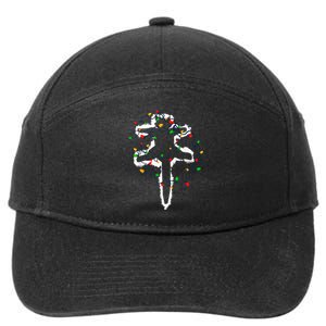 Pussy Cat From Christmas Vacation Frieds Lover 7-Panel Snapback Hat