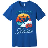 Panama City Florida Beach Surf Summer Vacation Vintage Meaningful Gift Premium T-Shirt