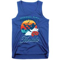 Panama City Florida Beach Surf Summer Vacation Vintage Meaningful Gift Tank Top