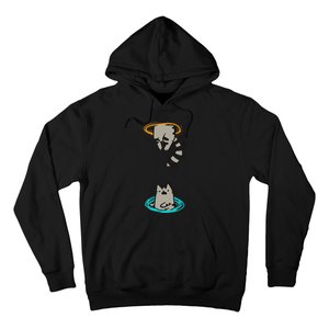 Portal Cat Funny Video Game Animal Hoodie