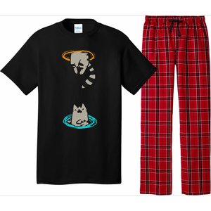 Portal Cat Funny Video Game Animal Pajama Set