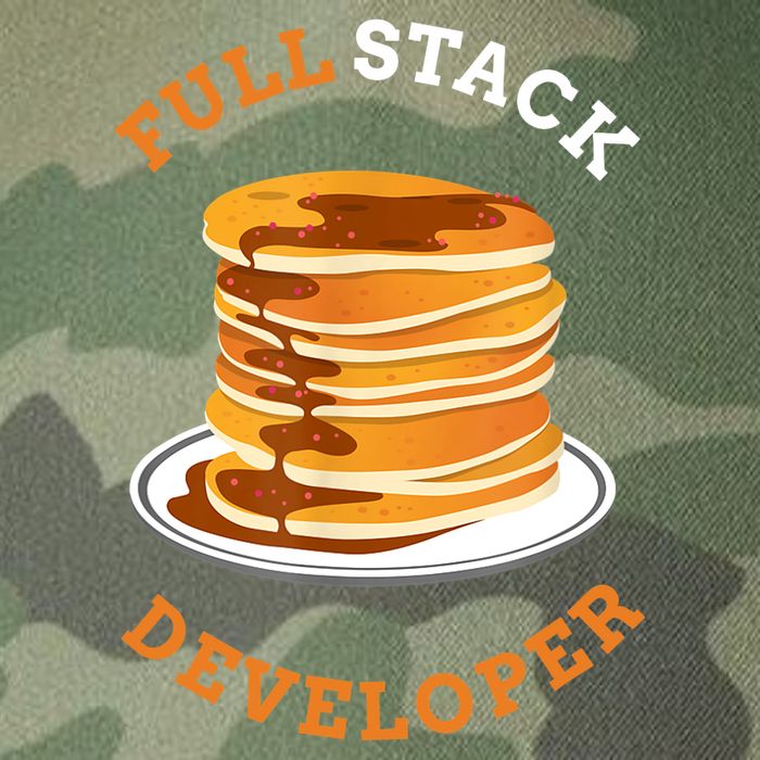 Programmer Coding Full Stack Developer Legacy Tie Dye Trucker Hat