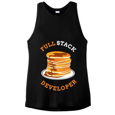 Programmer Coding Full Stack Developer Ladies PosiCharge Tri-Blend Wicking Tank