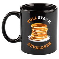 Programmer Coding Full Stack Developer 11oz C Handle Ceramic Mug