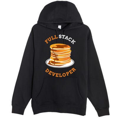 Programmer Coding Full Stack Developer Premium Pullover Hoodie