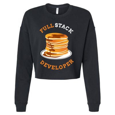 Programmer Coding Full Stack Developer Cropped Pullover Crew