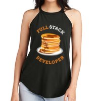 Programmer Coding Full Stack Developer Women's Perfect Tri Rocker Tank