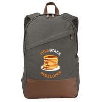 Programmer Coding Full Stack Developer Cotton Canvas Backpack