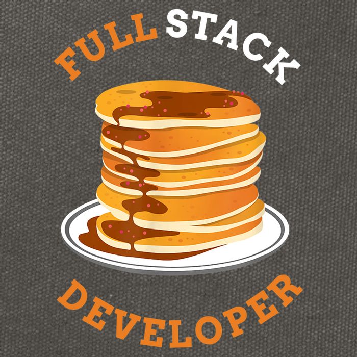 Programmer Coding Full Stack Developer Cotton Canvas Backpack