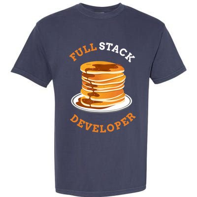 Programmer Coding Full Stack Developer Garment-Dyed Heavyweight T-Shirt