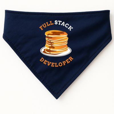 Programmer Coding Full Stack Developer USA-Made Doggie Bandana