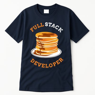 Programmer Coding Full Stack Developer Tall T-Shirt