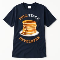 Programmer Coding Full Stack Developer Tall T-Shirt