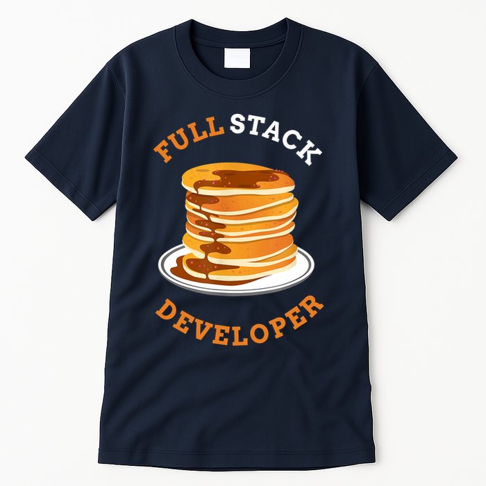 Programmer Coding Full Stack Developer Tall T-Shirt