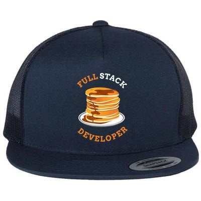 Programmer Coding Full Stack Developer Flatbill Hat