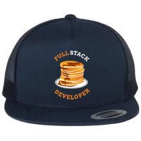 Programmer Coding Full Stack Developer Flatbill Hat