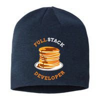 Programmer Coding Full Stack Developer Sustainable Beanie