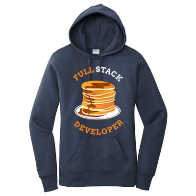 Programmer Coding Full Stack Developer Women's Pullover Hoodie