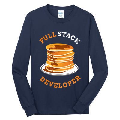 Programmer Coding Full Stack Developer Tall Long Sleeve T-Shirt