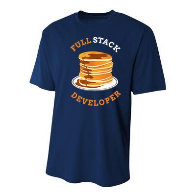 Programmer Coding Full Stack Developer Youth Performance Sprint T-Shirt