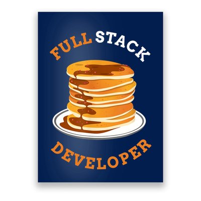 Programmer Coding Full Stack Developer Poster