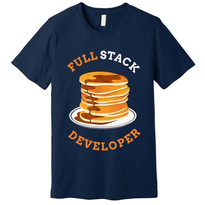 Programmer Coding Full Stack Developer Premium T-Shirt