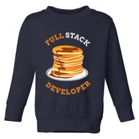 Programmer Coding Full Stack Developer Toddler Sweatshirt
