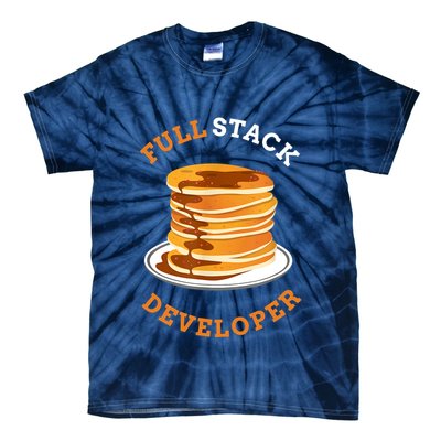 Programmer Coding Full Stack Developer Tie-Dye T-Shirt