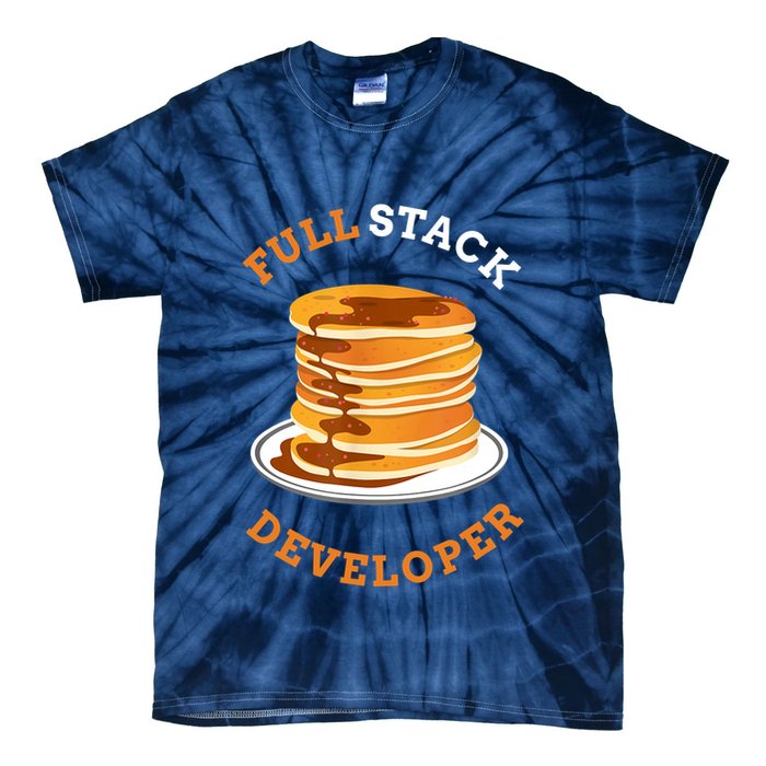 Programmer Coding Full Stack Developer Tie-Dye T-Shirt