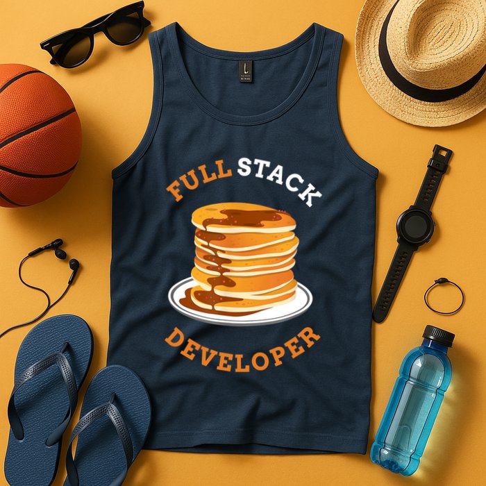 Programmer Coding Full Stack Developer Tank Top