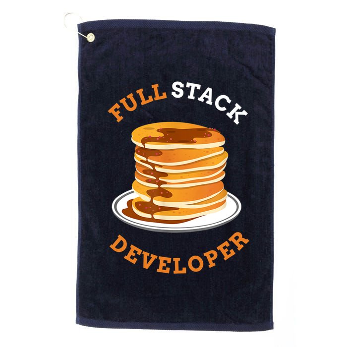 Programmer Coding Full Stack Developer Golf Towel