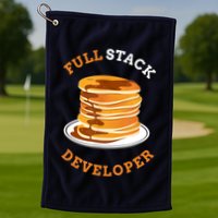 Programmer Coding Full Stack Developer Golf Towel