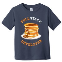 Programmer Coding Full Stack Developer Toddler T-Shirt
