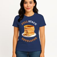 Programmer Coding Full Stack Developer Womens T-Shirt