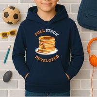 Programmer Coding Full Stack Developer Kids Hoodie