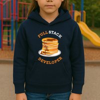 Programmer Coding Full Stack Developer Kids Hoodie