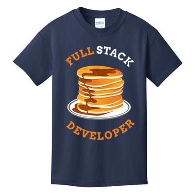 Programmer Coding Full Stack Developer Kids T-Shirt