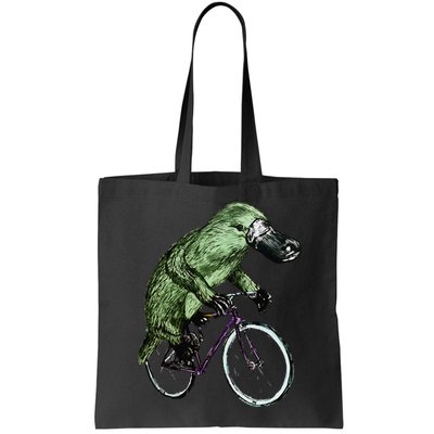 Platypus Cycling Funny Platypus Lover Platypus Bicycle Bag
