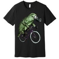 Platypus Cycling Funny Platypus Lover Platypus Bicycle Premium T-Shirt