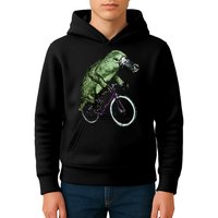 Platypus Cycling Funny Platypus Lover Platypus Bicycle Kids Hoodie