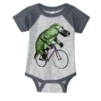 Platypus Cycling Funny Platypus Lover Platypus Bicycle Infant Baby Jersey Bodysuit