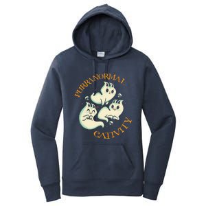 Purranormal Cativity Funny Halloween Costume Ghost Cats Gift Women's Pullover Hoodie