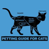Petting Chart For A Cat Funny How To Pet A Cat Meme Tie Dye Hoodie