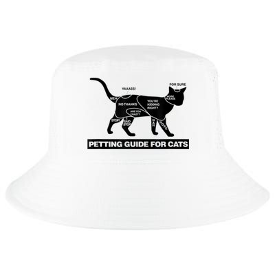 Petting Chart For A Cat Funny How To Pet A Cat Meme Cool Comfort Performance Bucket Hat